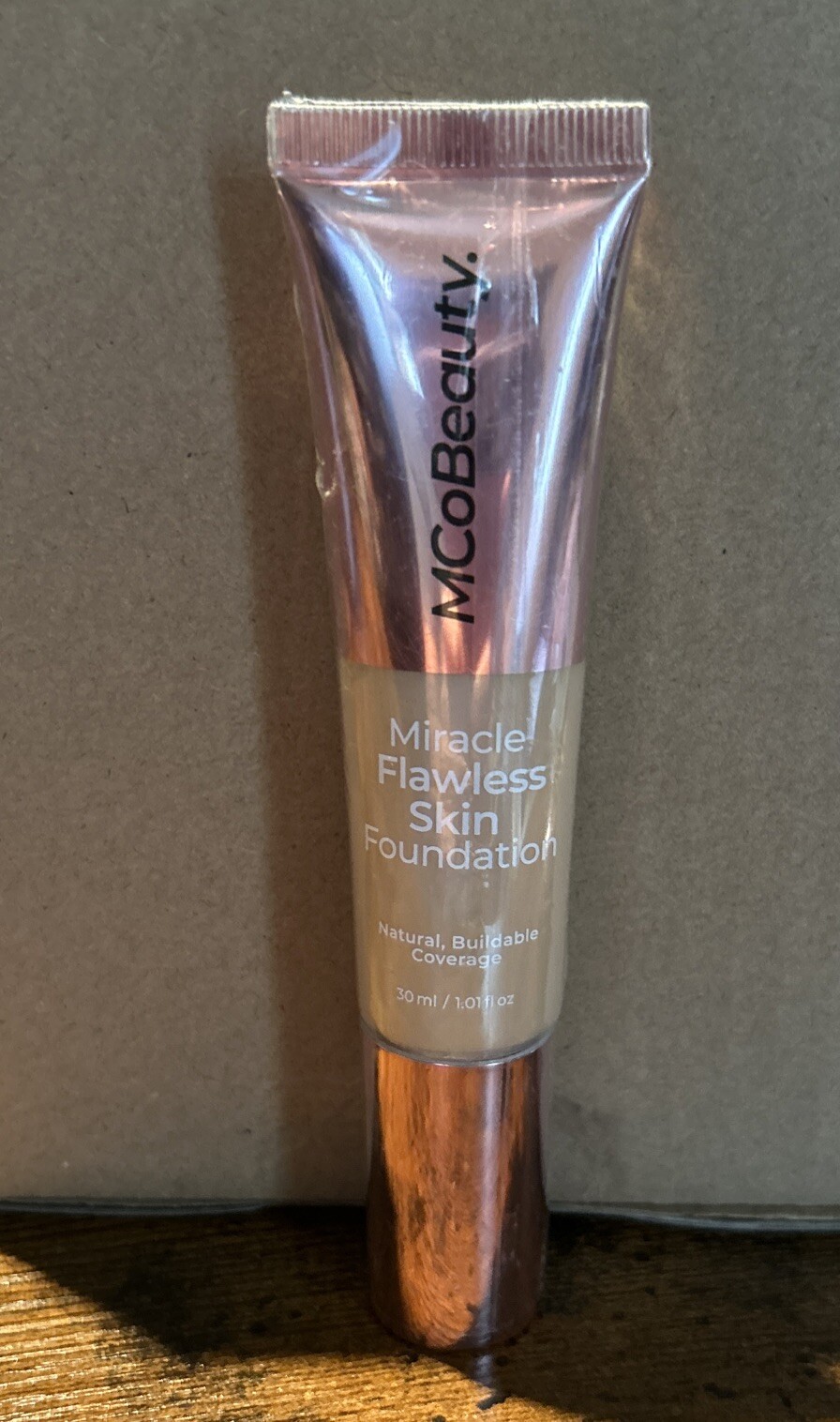 MCoBeauty Miracle Flawless Skin Foundation•Natural Ivory Buildable Coverage