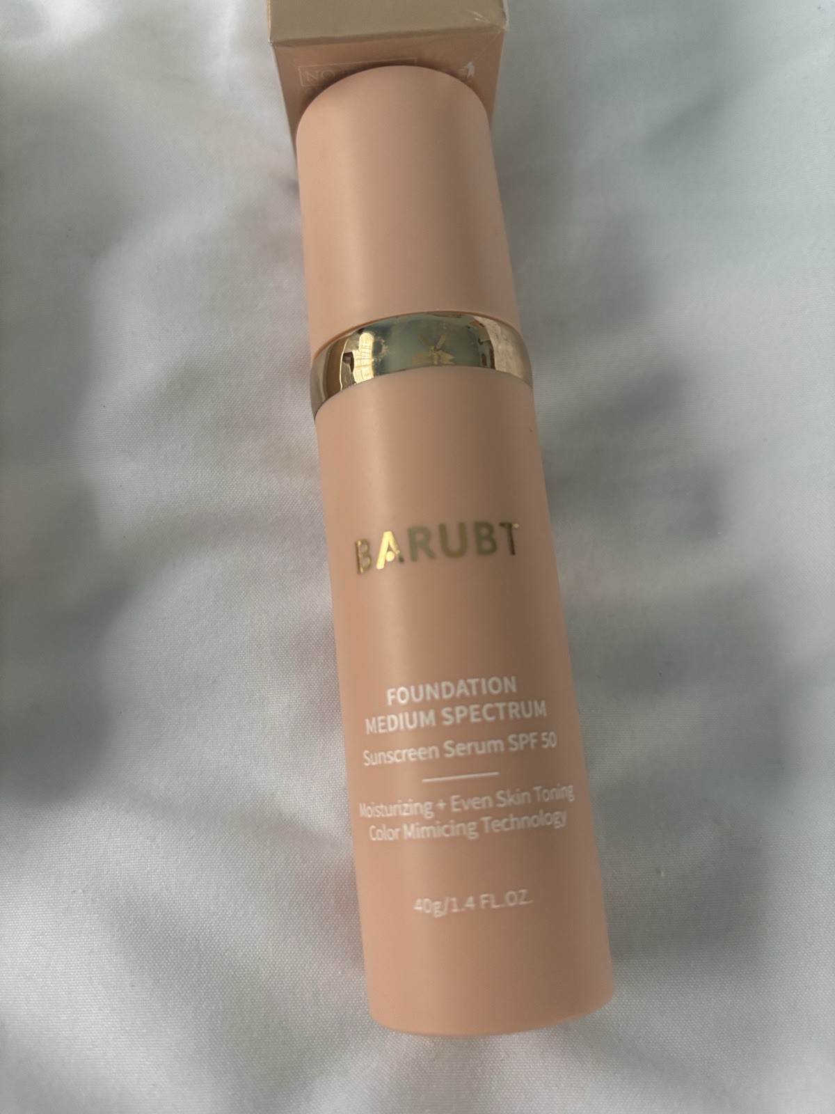 BARUBT Foundation Medium Spectrum SPF 50 Moisturizing Foundation 1.4 fl oz