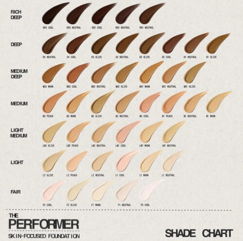 about-face The Performer Skin-Focused Foundation( Assorted Warm Colors) 1 oz