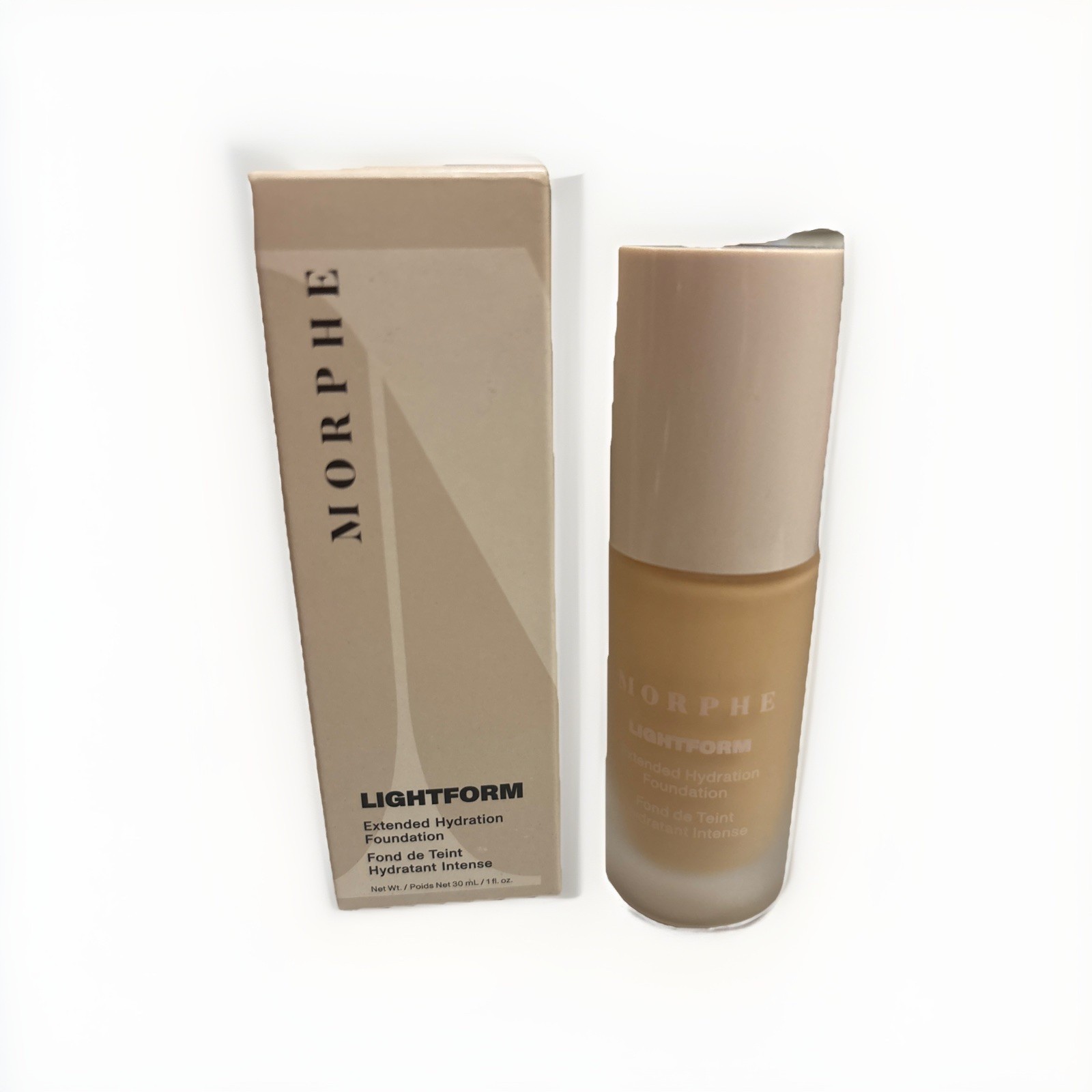 NWT In Box Morphe Lightform Extended Hydration Foundation Light 04W A5