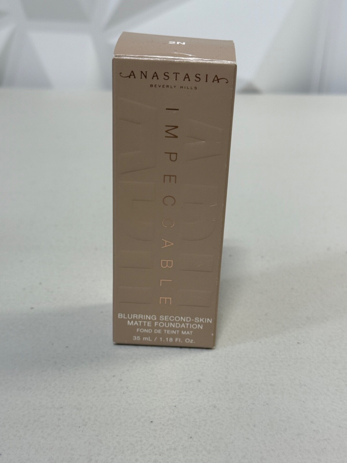 ANASTASIA BEVERLY HILLS IMPECCABLE LURRING SECOND SKIN MATTE FOUNDATION