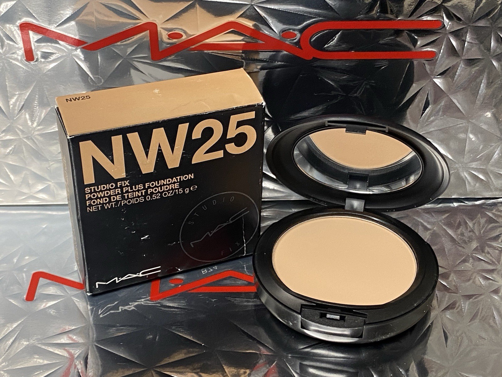 MAC NW25 Studio Fix Powder Plus Foundation Original Formula/Discontinued HTF