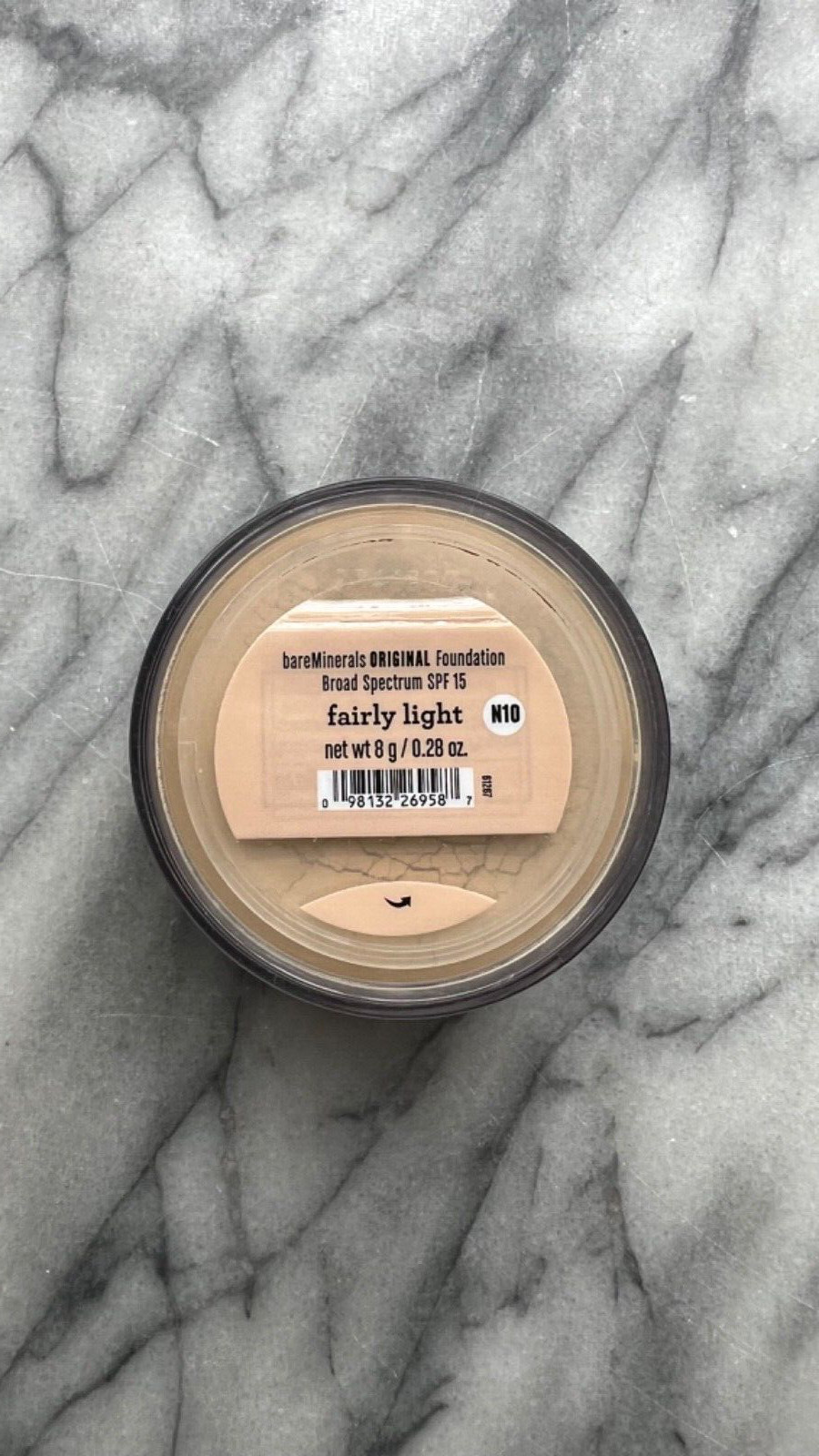 bareMinerals Foundation Broad Spectrum SPF 15 N10 Fairly Light 8g