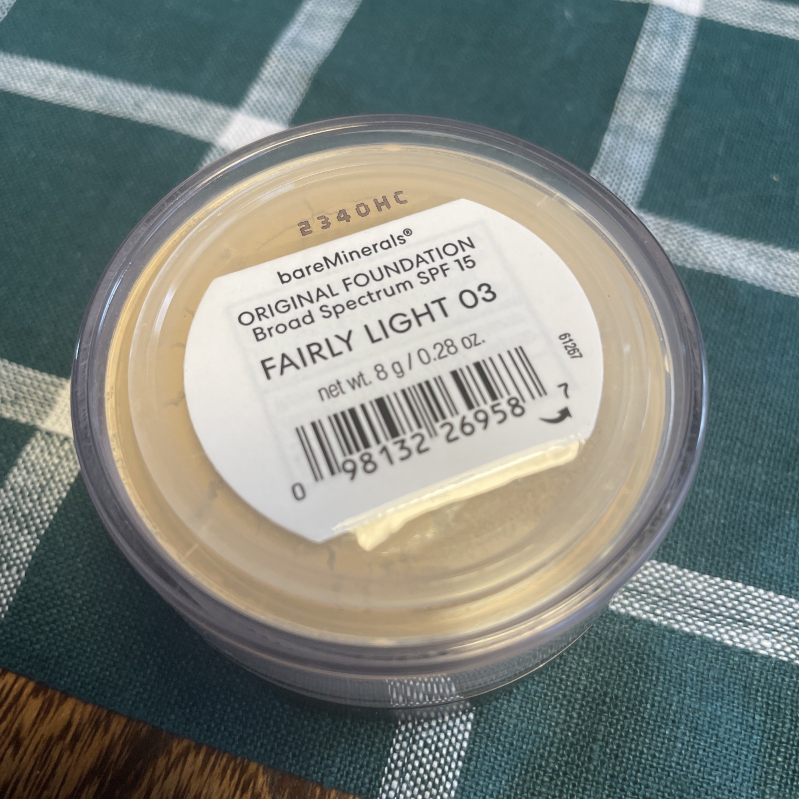 bareMinerals Foundation Broad Spectrum SPF 15 N10 Fairly Light 8g