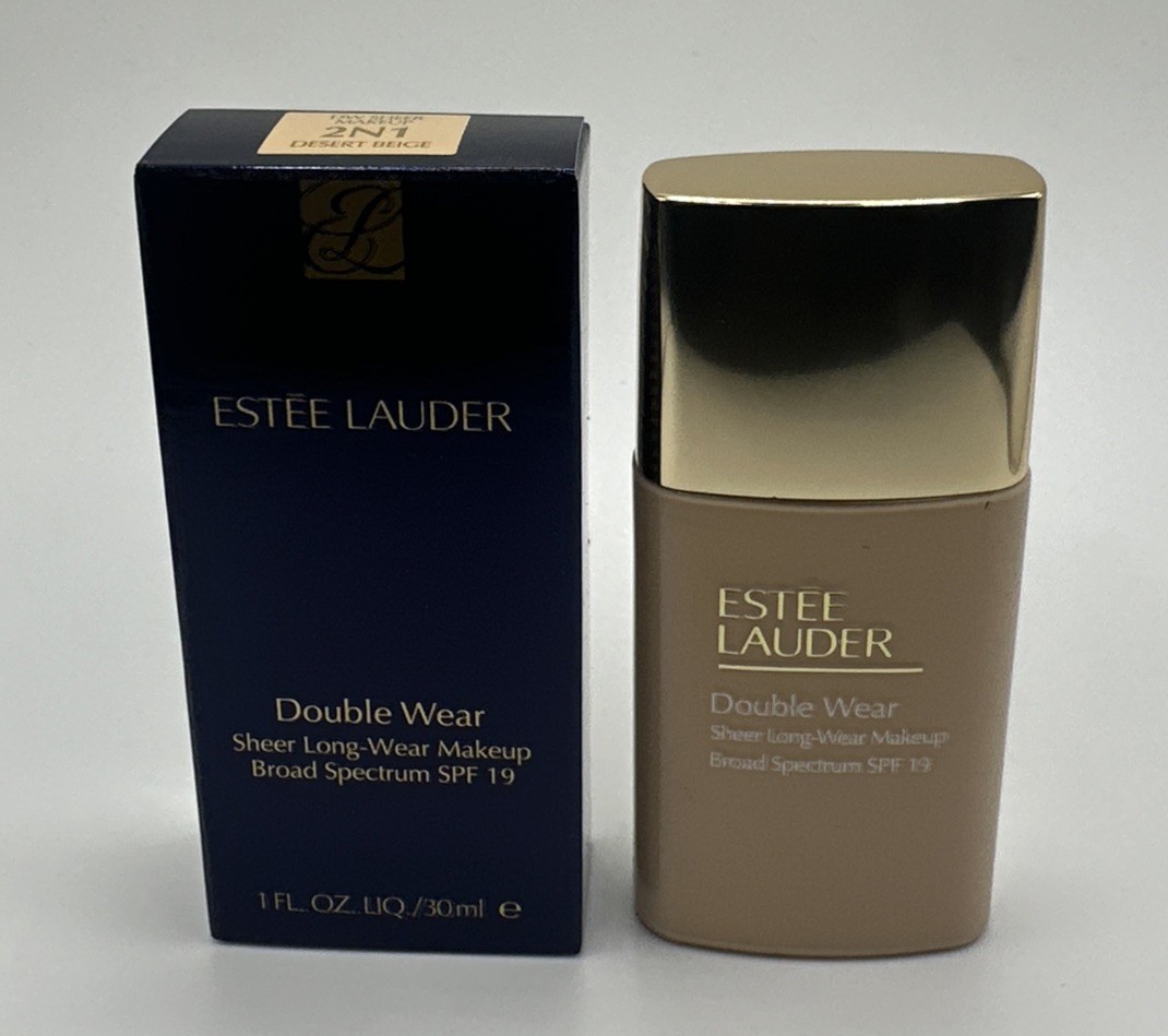 Estee Lauder Double Wear Sheer Long-Wear Makeup SPF 19 2N1 Desert Beige