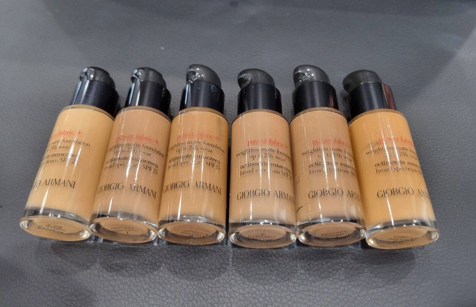 Giorgio Armani POWER FABRIC+ Foundation *New Formula* Travel Size 18ml ~CHOOSE~