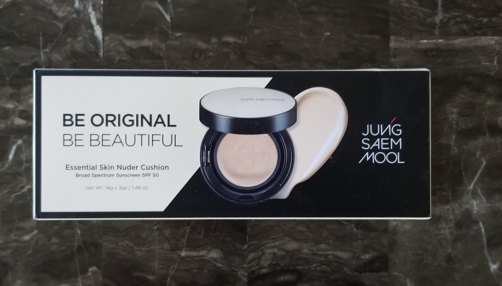 Jung Saem Mool Essential Skin Nuder Cushion Bundle set 14g +(2) Refill Medium