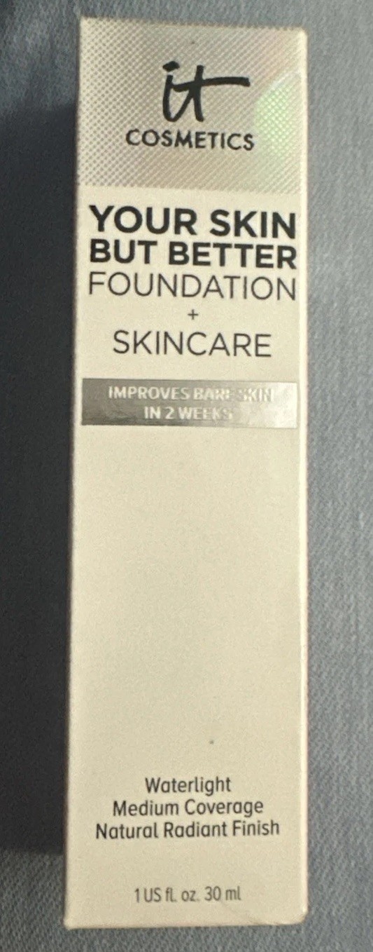New IT Cosmetics Your Skin But Better Foundation Hyaluronic Acid Rich Cool 50
