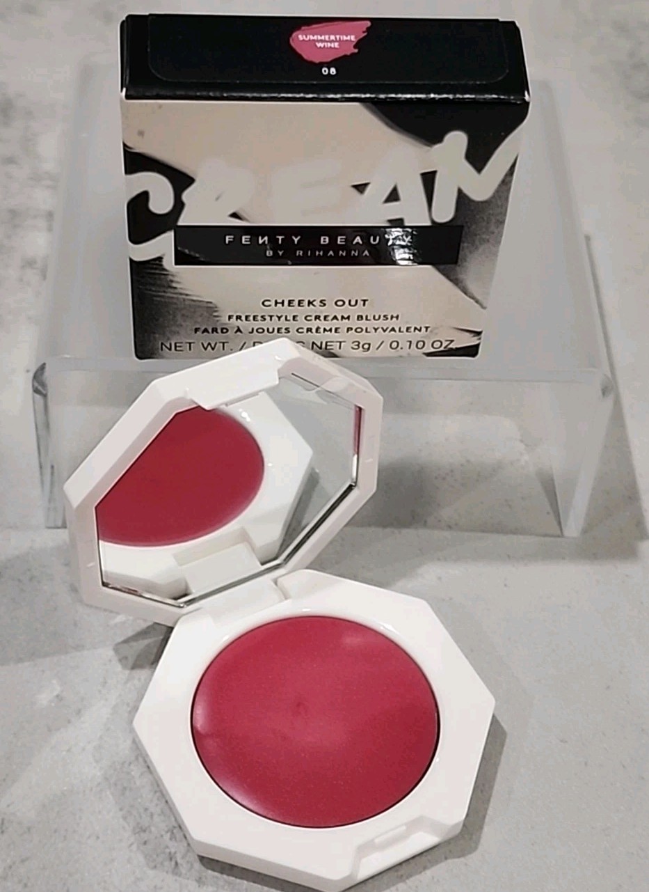 Fenty Beauty by Rihanna Cheeks Out Freestyle Cream Blush in # 08 Summertime Wine