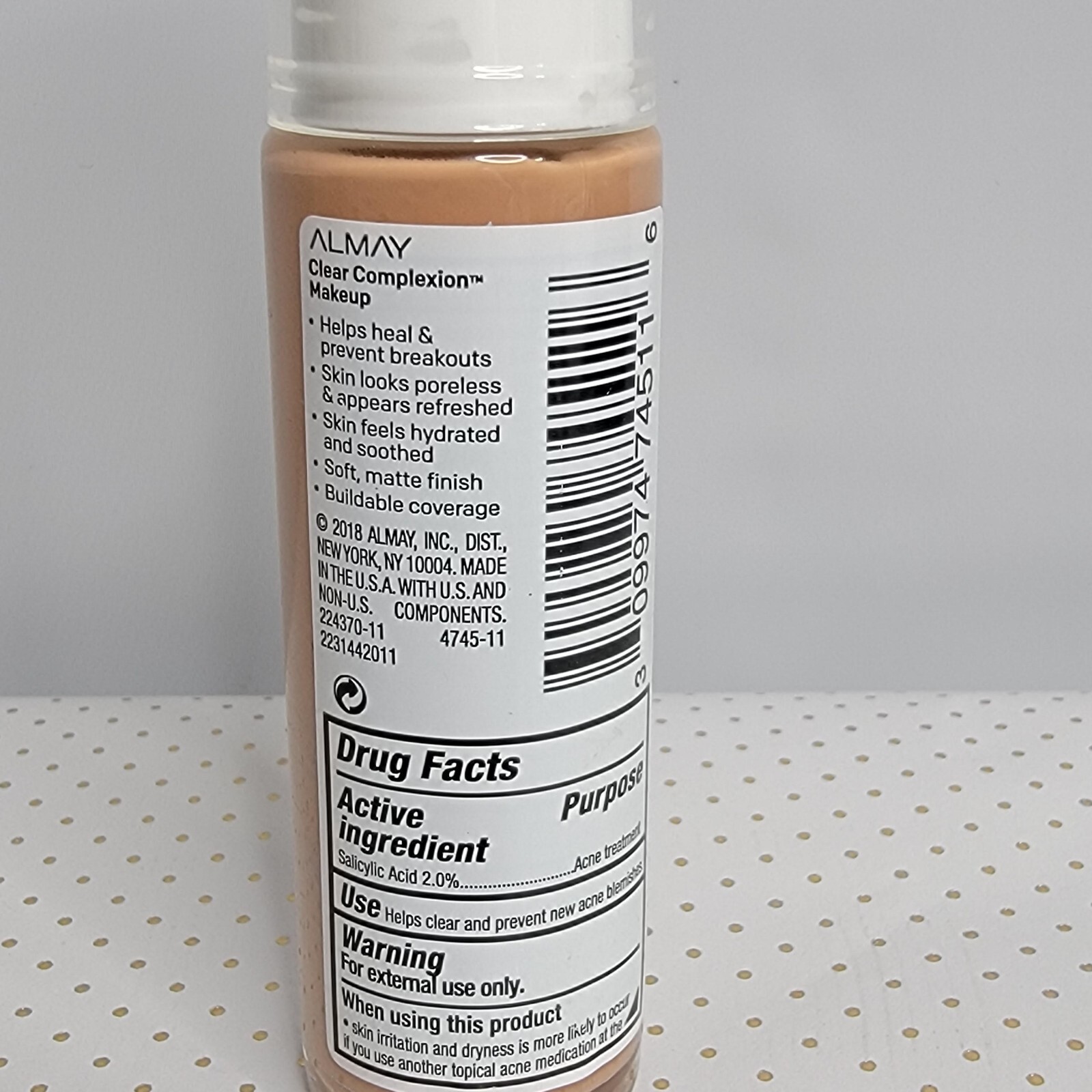 Almay Clear Complexion Foundation with Salicylic Acid YOU CHOOSE “read details”