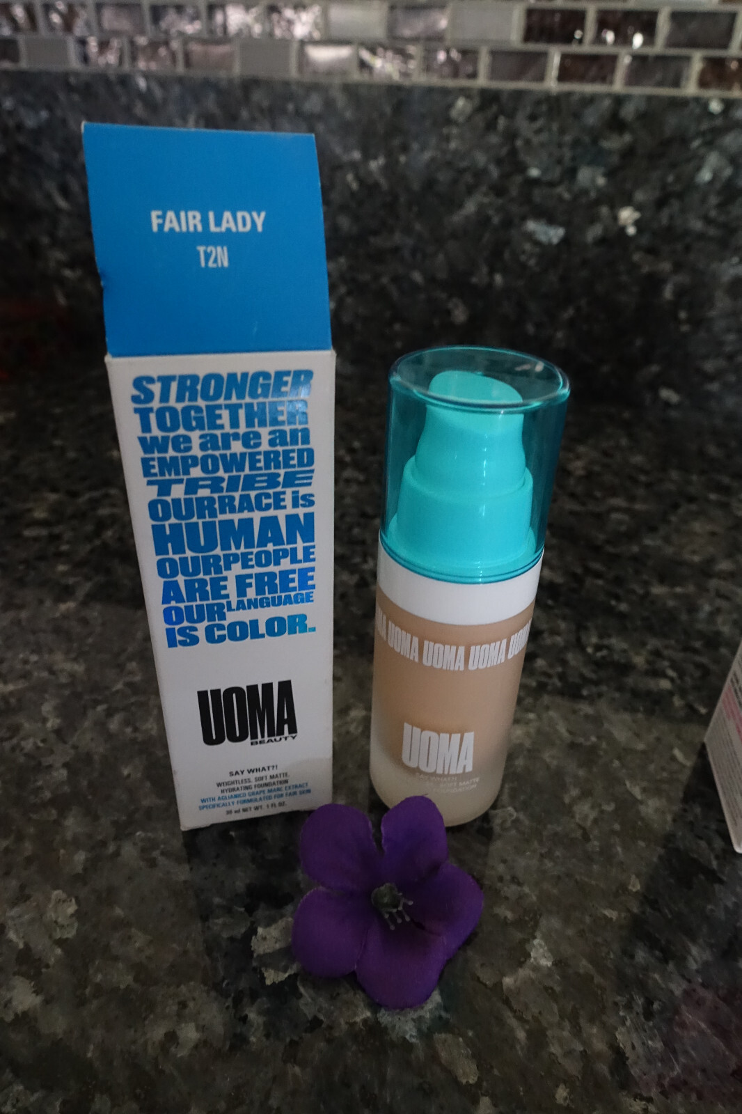 Uoma say what weightless soft matte hydrating foundation new in box select yours