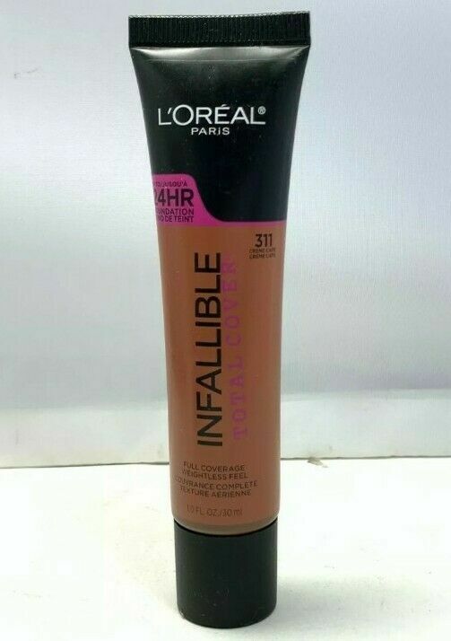 Choose 311 or 312 L’Oreal Infallible Total Cover Pro Face & Body Foundation New
