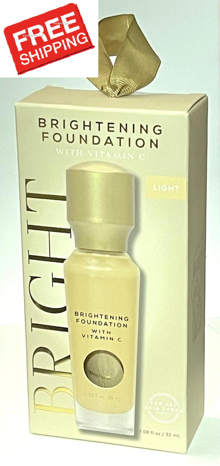 Brightening Foundation with Vitamin C ( Light ) Bright Smooth Finish