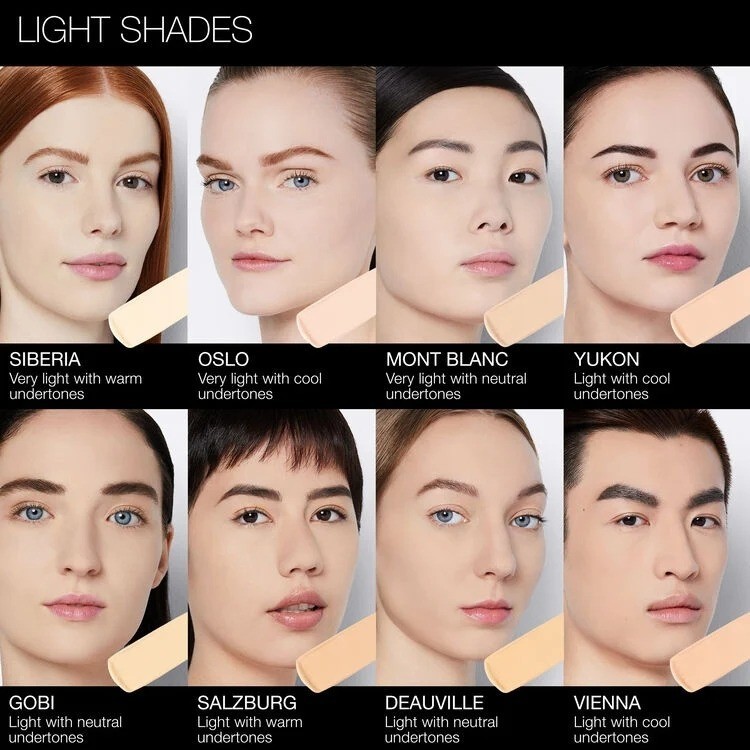 Nars Soft Matte Complete Foundation Medium to Full Coverage Light 0 Siberia NEW