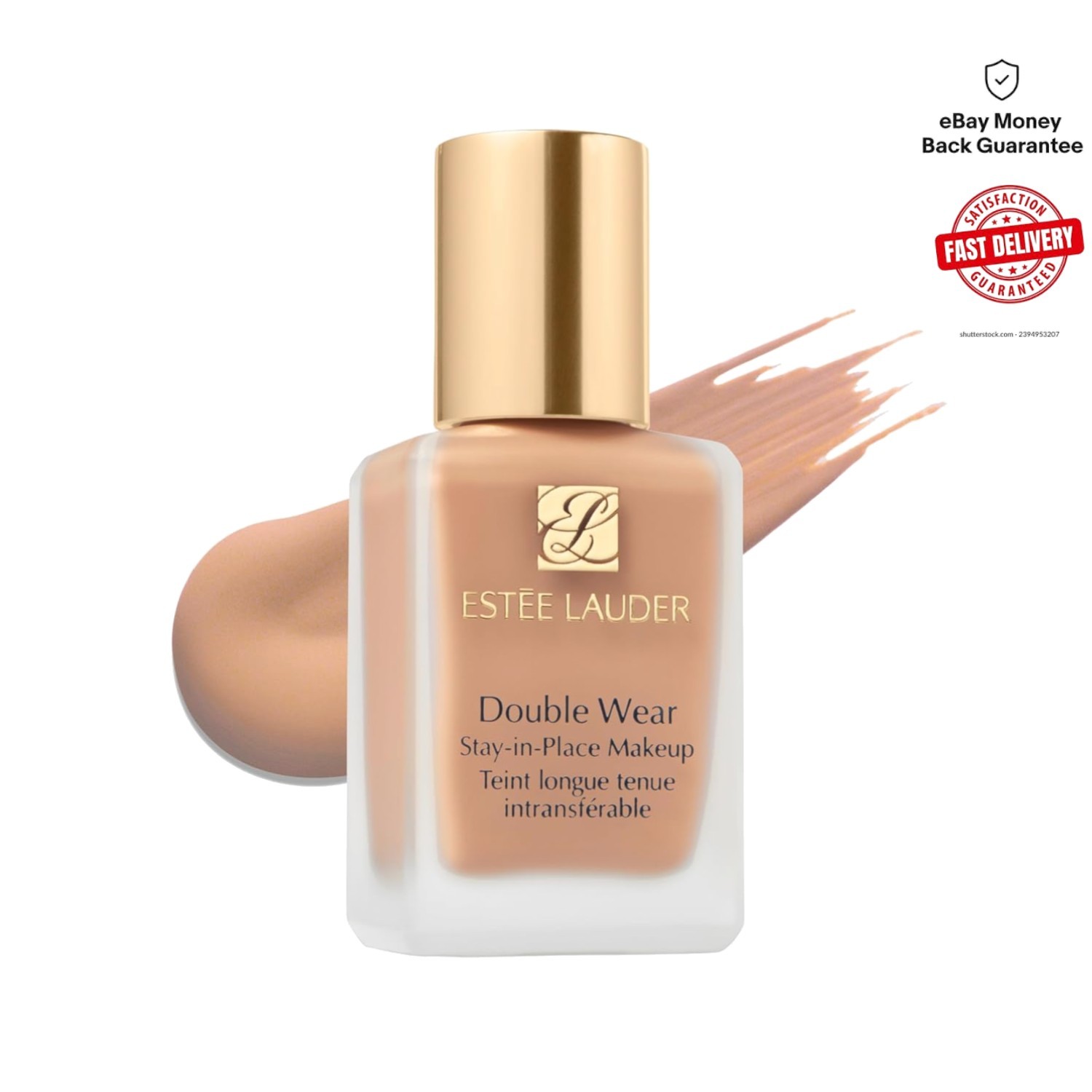 Dermatologist-Tested Waterproof Foundation – 1 Fl Oz for Ultimate Durability