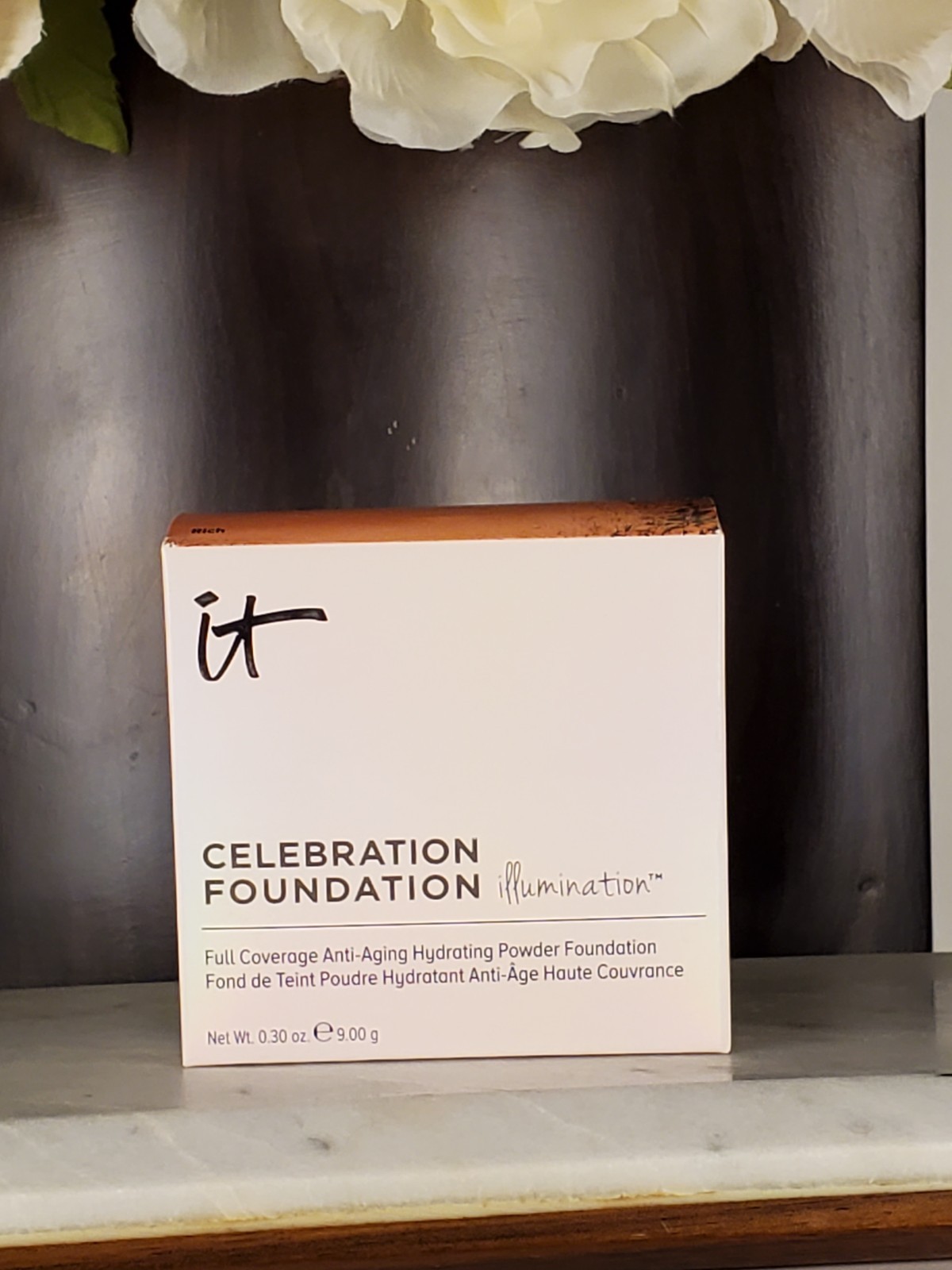 It Cosmetics Celebration Foundation Illumination Powder Foundation~ Deep ~ NIB