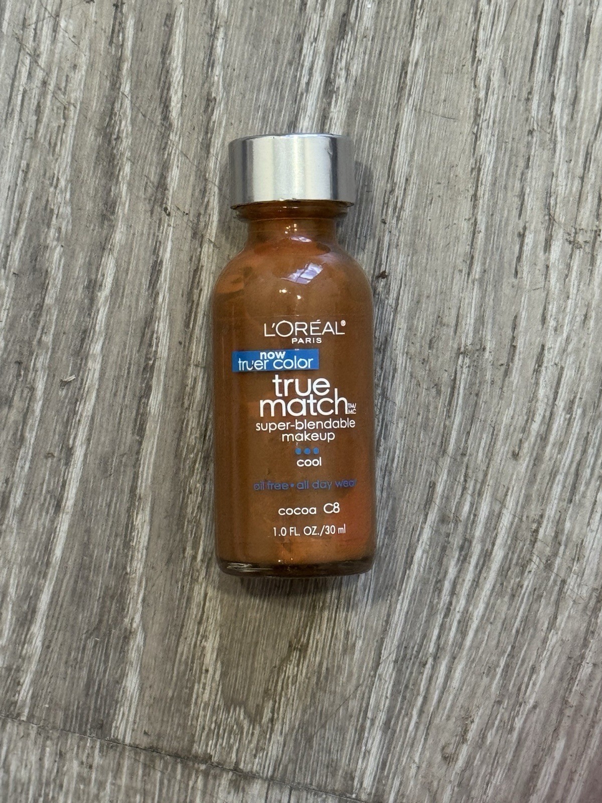 L’Oreal True Match Super Blendable Liquid Foundation Oil Free Cool C8 Cocoa