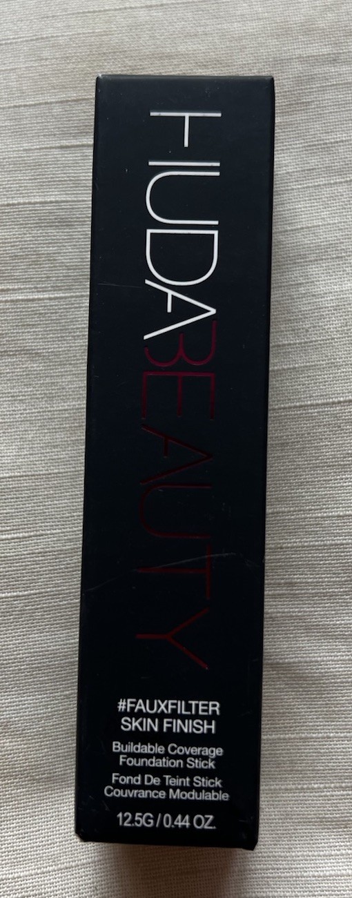 NIB Huda Beauty #Fauxfilter Skin Finish Foundation Stick .44oz Coffee Bean 530R