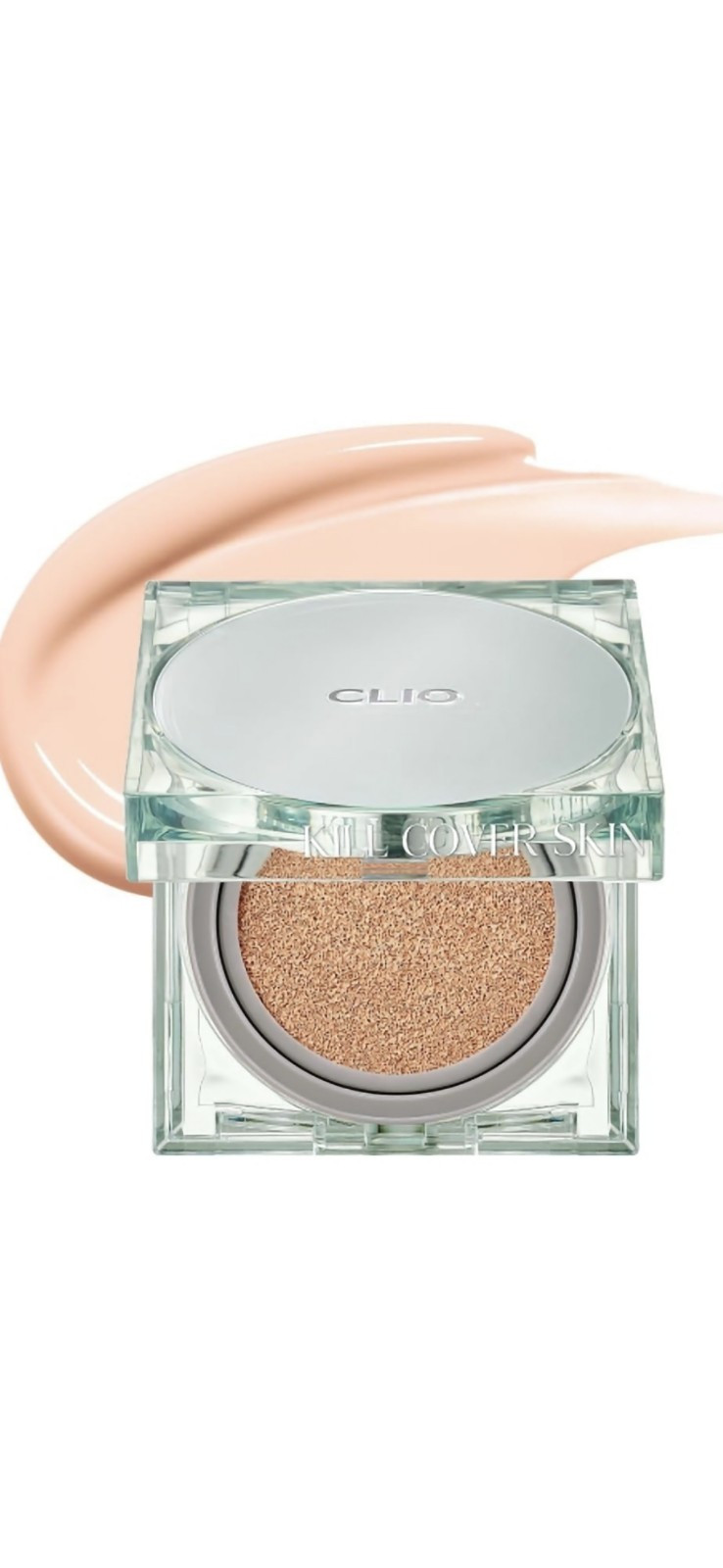 CLIO KILL COVER SKIN FIXER CUSHION 1.04 oz 21C LINGERIE