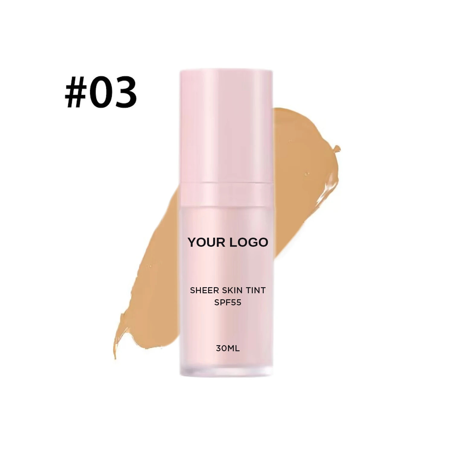 OEM Custom Sunscreen Vegan Moisturizer Concealer Liquid Foundation Private Label