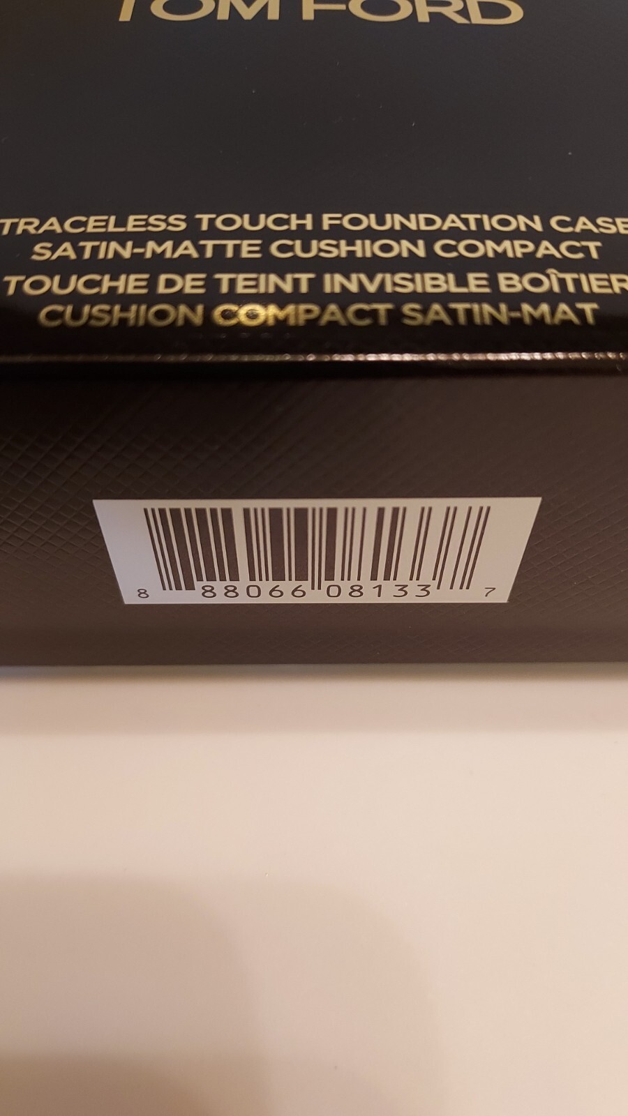 TOM FORD: *TRACELESS TOUCH FOUNDATION CASE ONLY* / flawless cushion refill fits