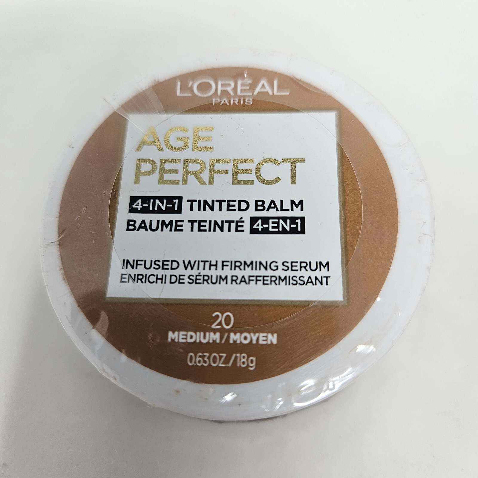 L’Oreal Paris AGE PERFECT 4-in-1 Tinted Balm 20 Deep Profond .63 oz/ 18g