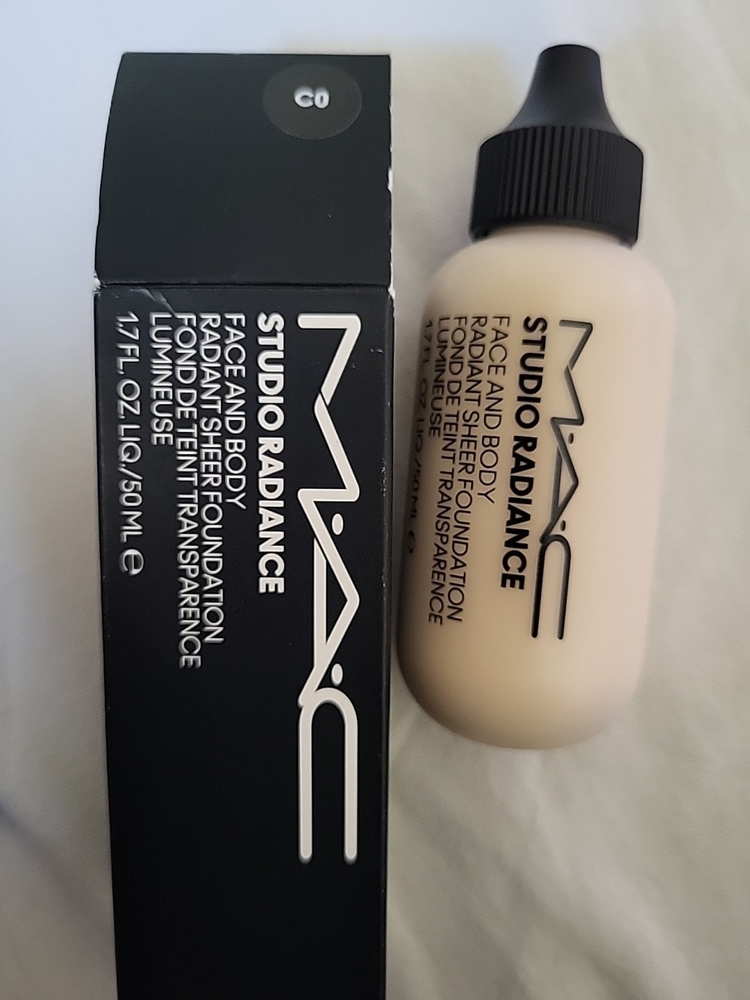 C0~~Studio Radiance Face and Body Radiant Sheer Foundation 1.7 Oz BRAND NEW