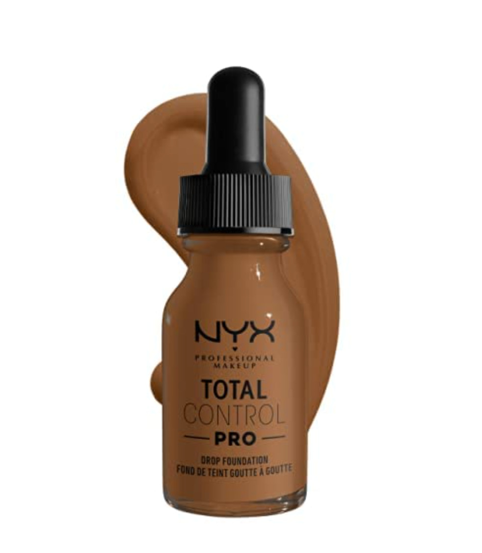 3 NYX Total Control Pro Drop Foundation CAPPUCCINO 17 & SIENNA 17.5 NEW