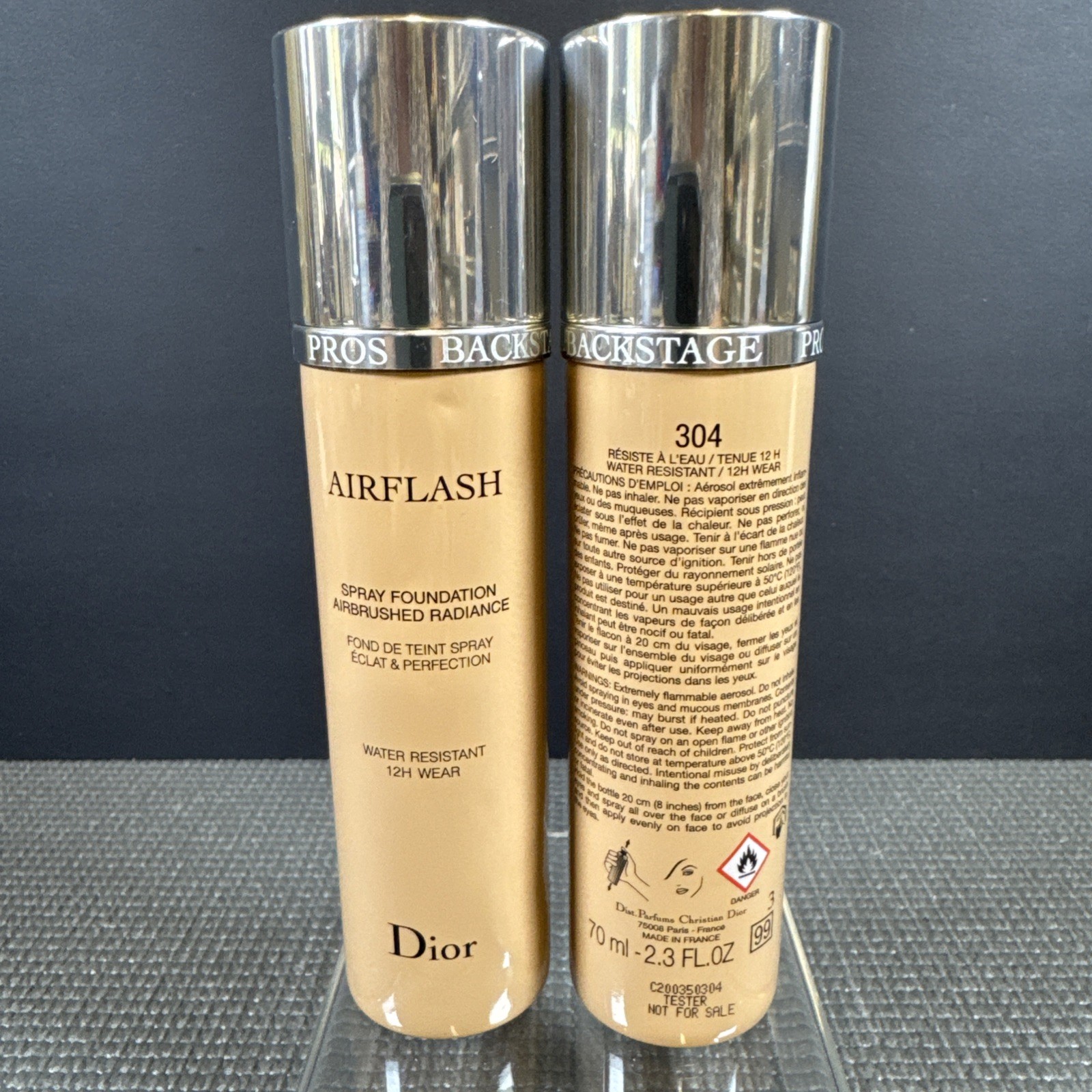 DIOR AirFlash Spray Foundation 304 Discontinued New No Box TST