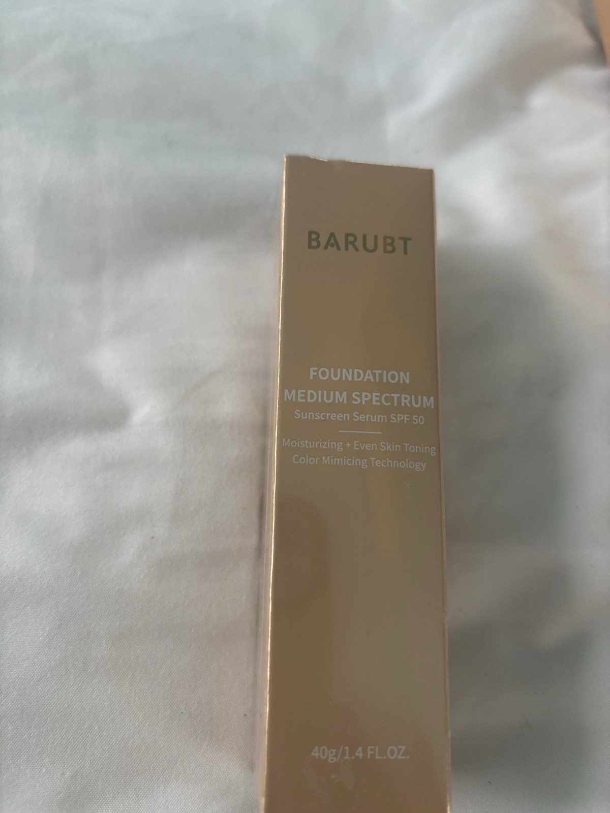 BARUBT Foundation Medium Spectrum SPF 50 Moisturizing Foundation 1.4 fl oz