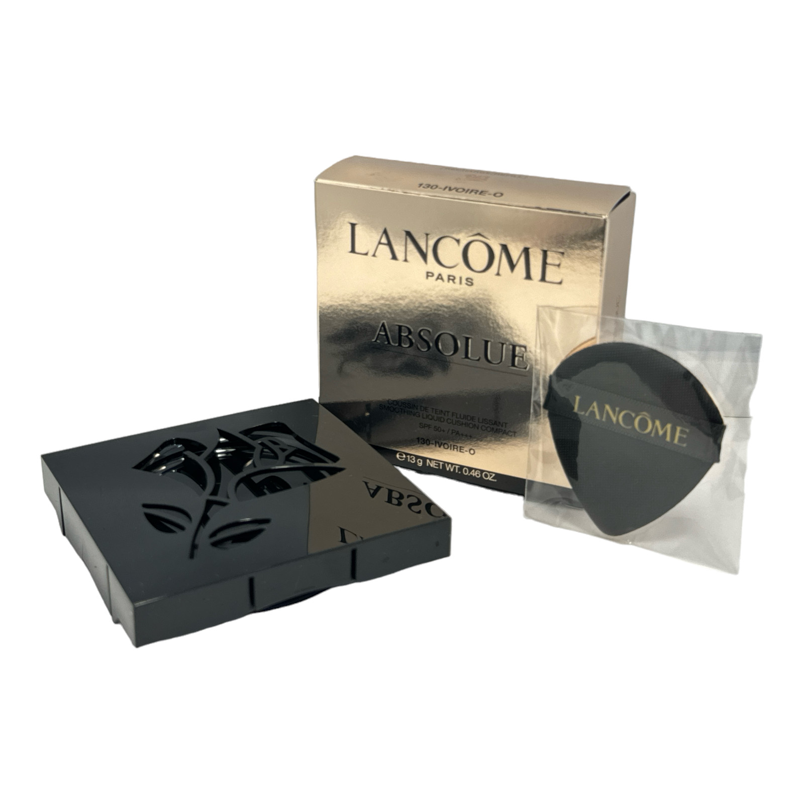Lancome Absolue Smoothing Liquid Cushion Compact 130-Ivoire-O Refill 0.46oz.