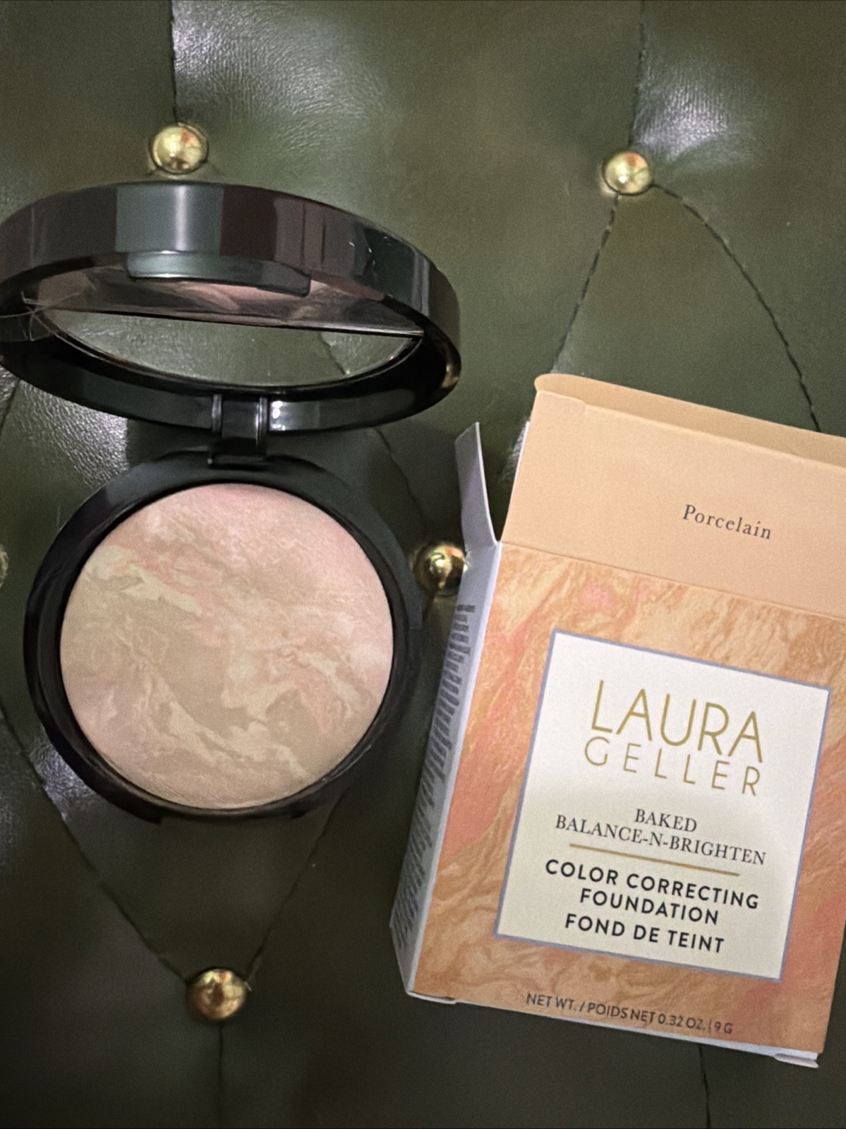 Laura Geller Baked Balance-n-Brighten Foundation, Porcelain0.32 oz
