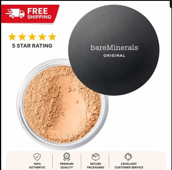 Bare Minerals Loose Powder Foundation .28 Powder Foundation Neutral Medium 15