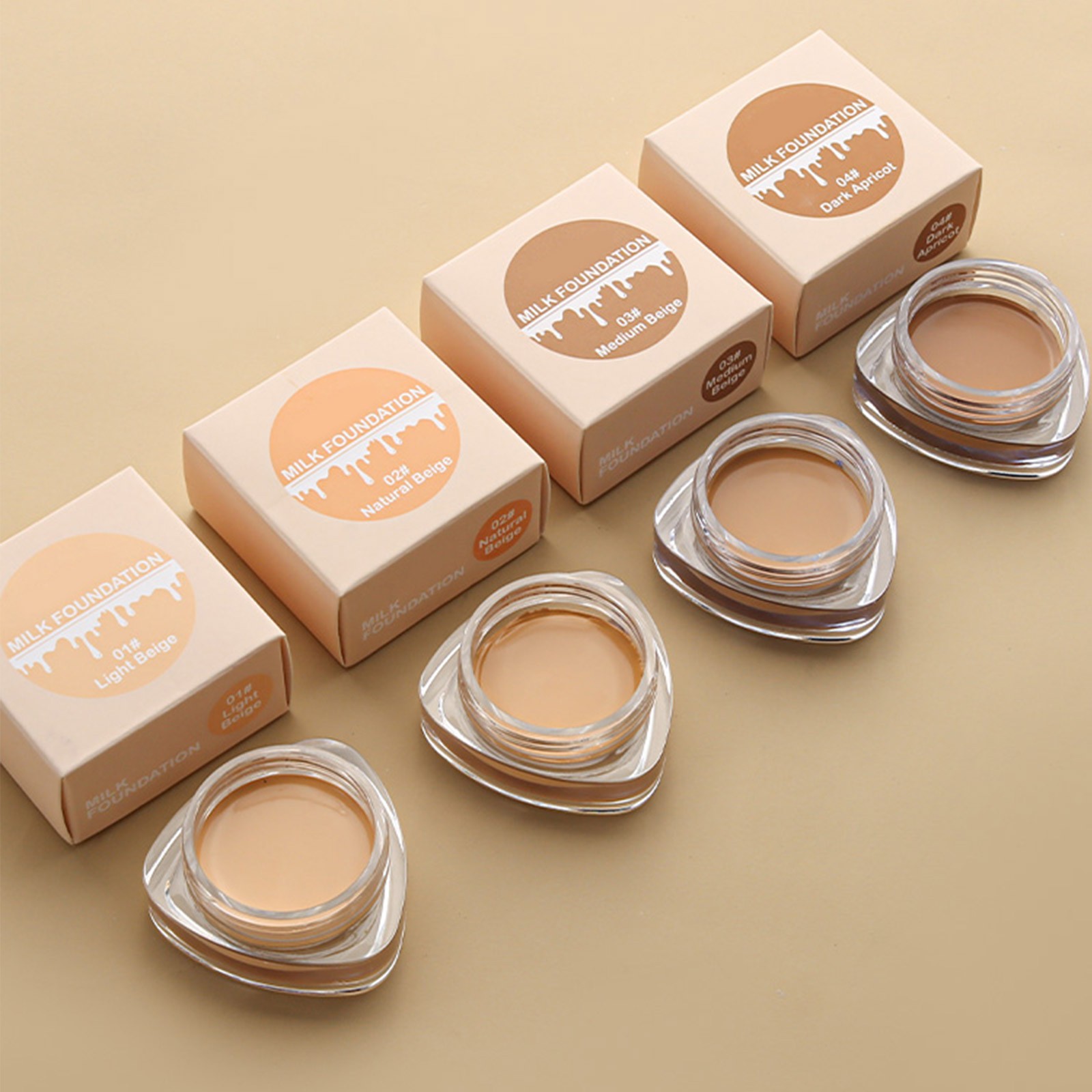 Women 1 Pcs For Facial Makeup Foundation Cream For Daily Makeup Hydrating