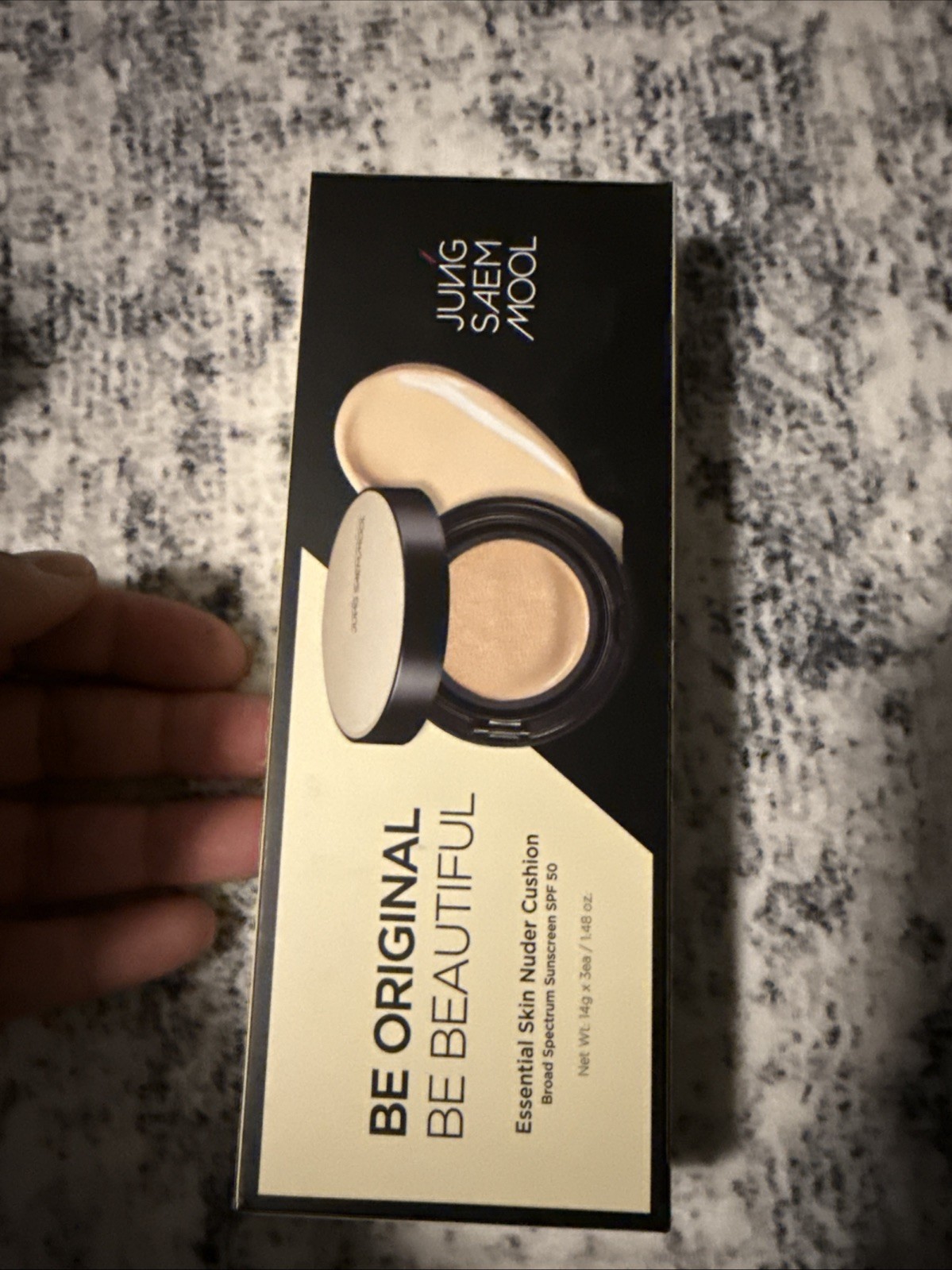 Jung Saem Mool Essential Skin Nuder Cushion Bundle set 14g+(2) Refill Bronze NIB