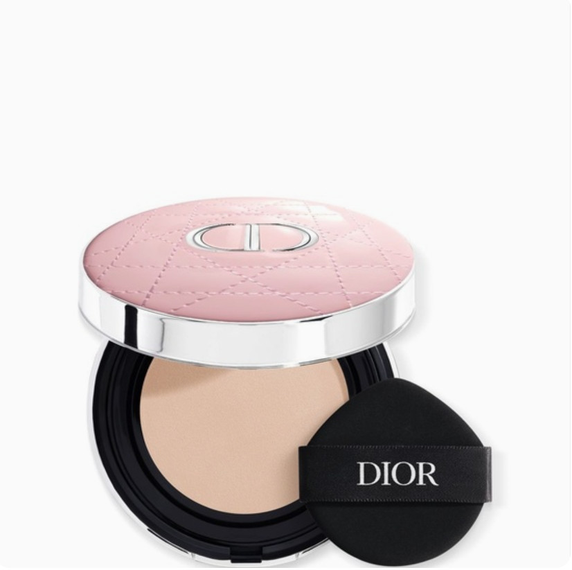 Dior Forever Cushion Foundation Skin Glow 13g with 2025′ Pink Vinyl Cannage