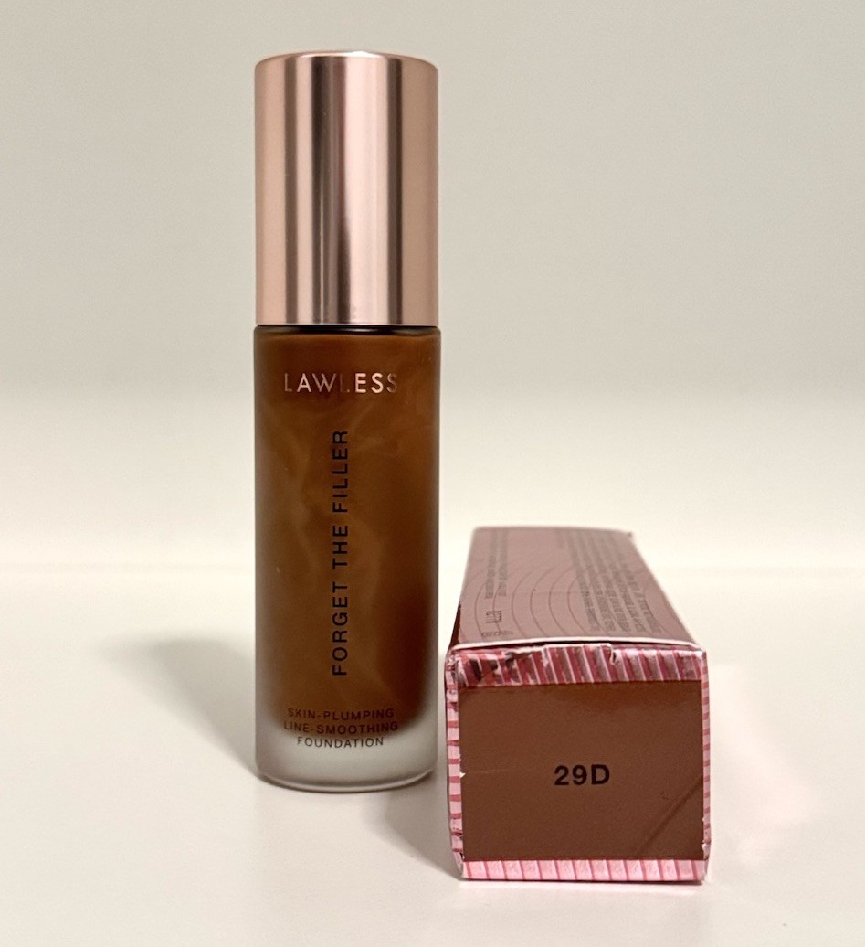 Lawless Forget The Filler Skin Plumping Line Smoothing Foundation Shade 29D