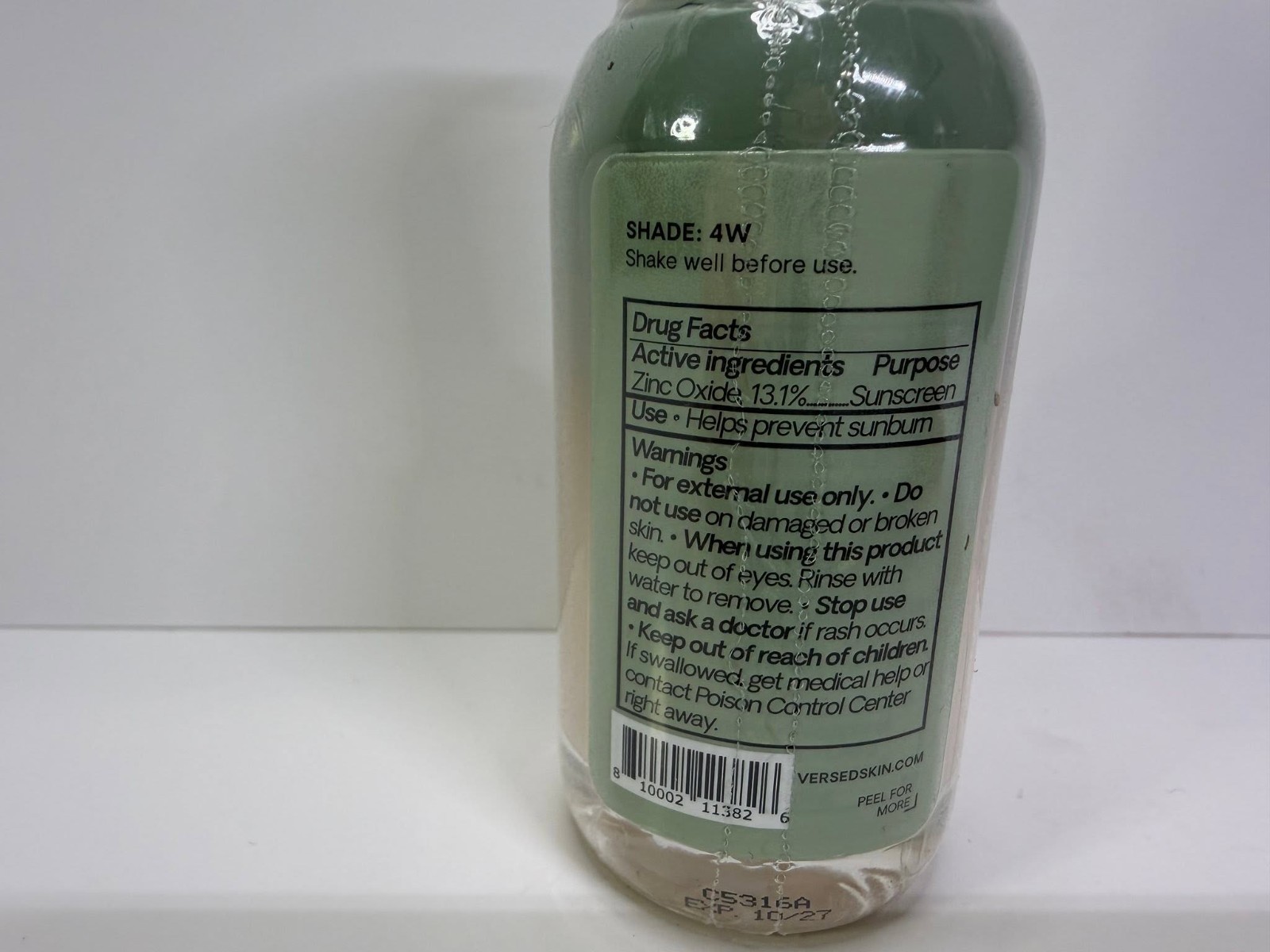 Versed Skin Solution Multi‑Serum Skin Tint SPF 40  Broad  Spectrum  Sunscreen