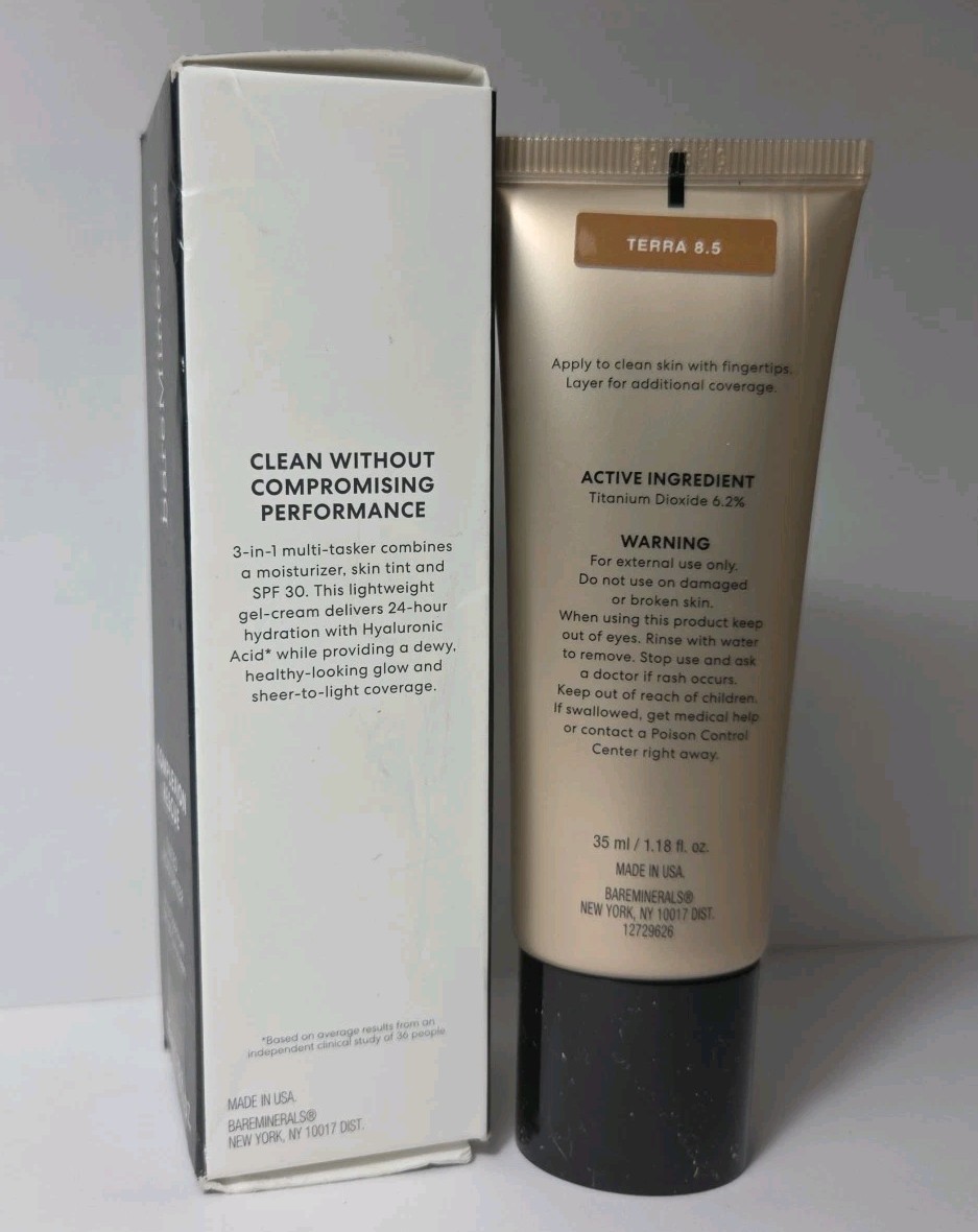 bareMinerals Complexion Rescue TERRA 8.5 Tinted Moisturizer SPF 30 ~ 0.5 fl oz