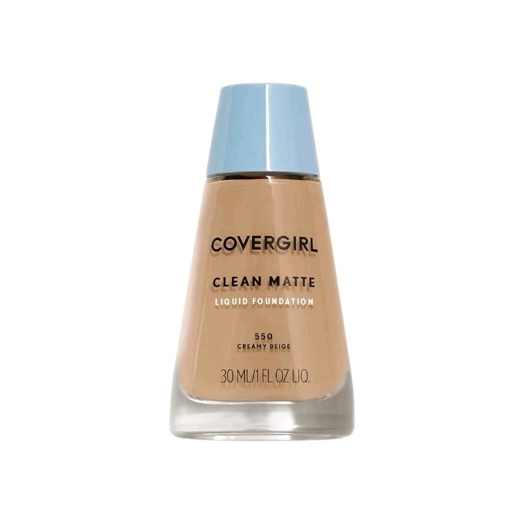 CoverGirl Clean Matte Liquid Foundation Creamy Beige 550 1oz