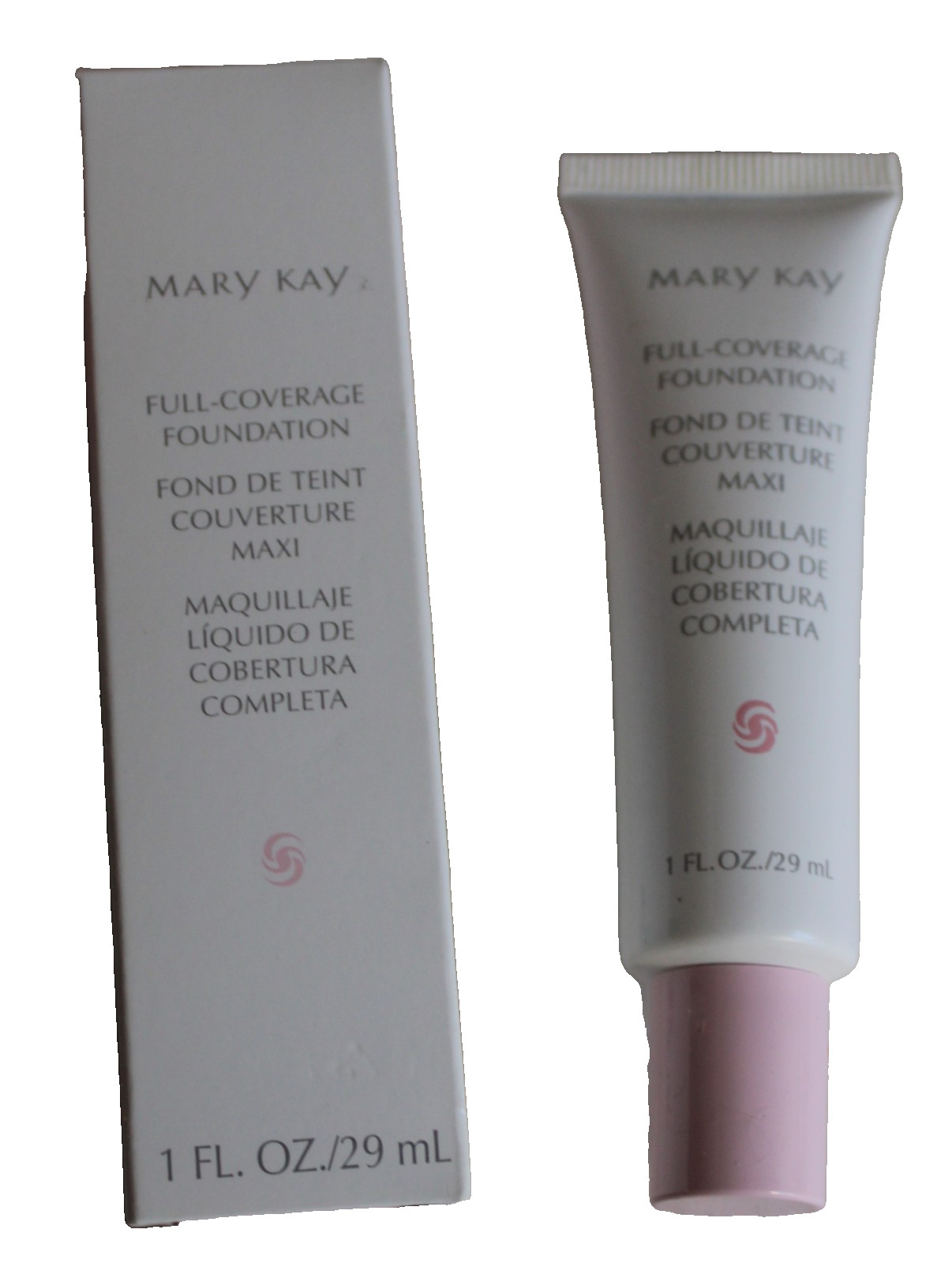 Mary Kay Full Coverage Foundation ~YOUR CHOICE~ Pink/Gray Top White Tube NOS