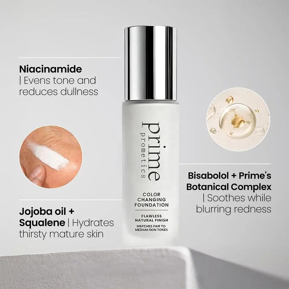 Prime Prometics Color Changing Foundation For Mature Women 30ml/1oz