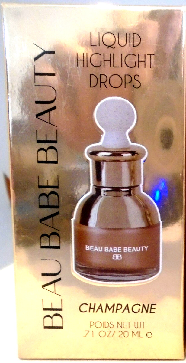 Beau Babe Beauty Liquid Highlight Drops CHAMPAGNE 0.71 oz.
