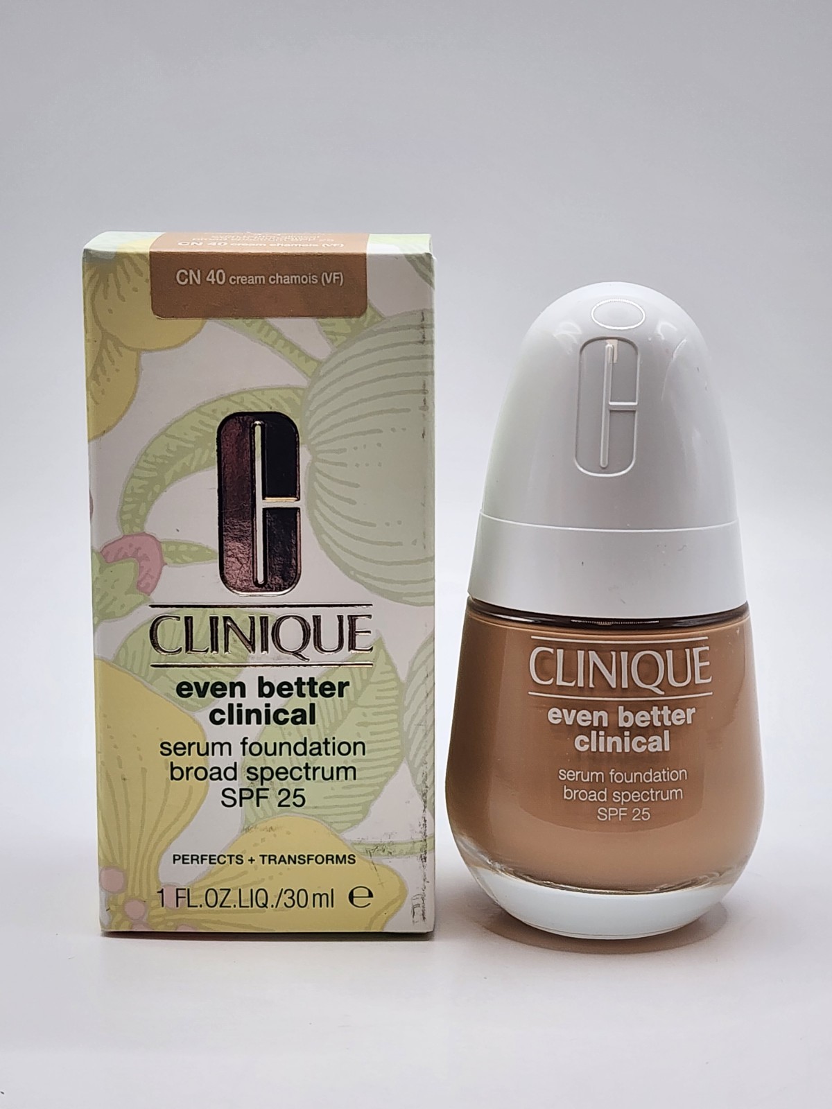 Clinique Even Better Clinical Serum Foundation CN 52 Neutral 1oz SPF 25 NEW