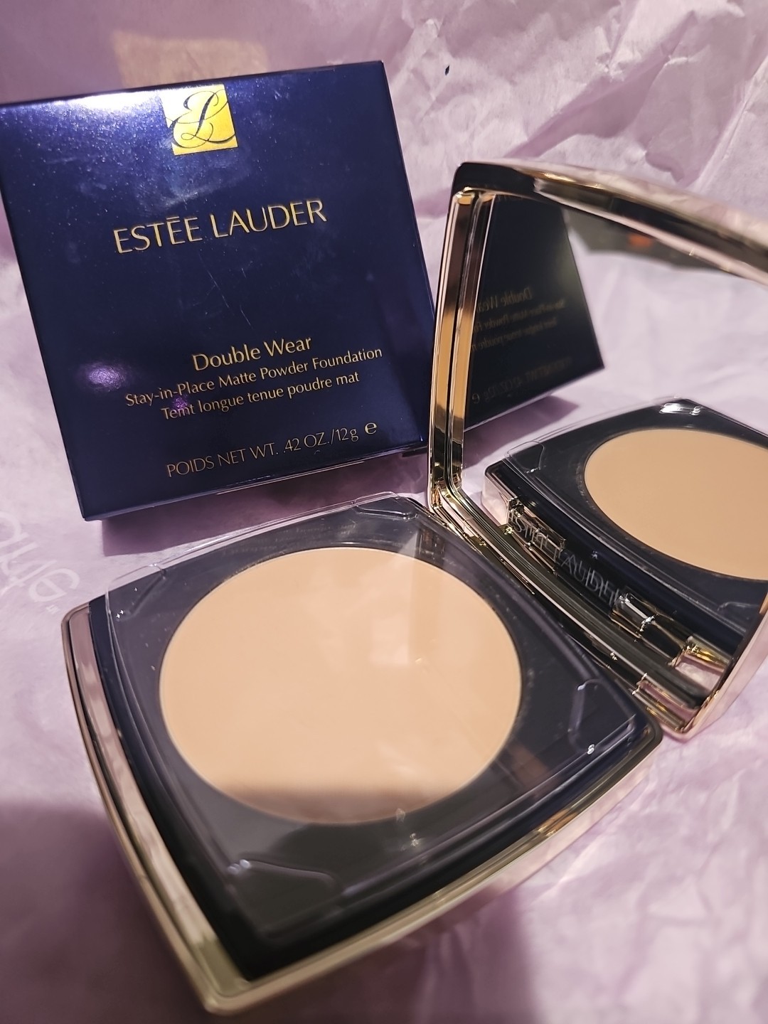 Estee Lauder Double Wear Stay-in-Place Matte Powder Foundation 4C1 OUTDOOR BEIGE