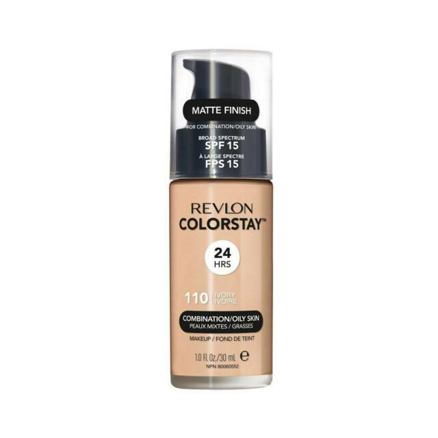 Revlon ColorStay Longwear Makeup Combination/Oily Skin 110 Ivory 1 oz.
