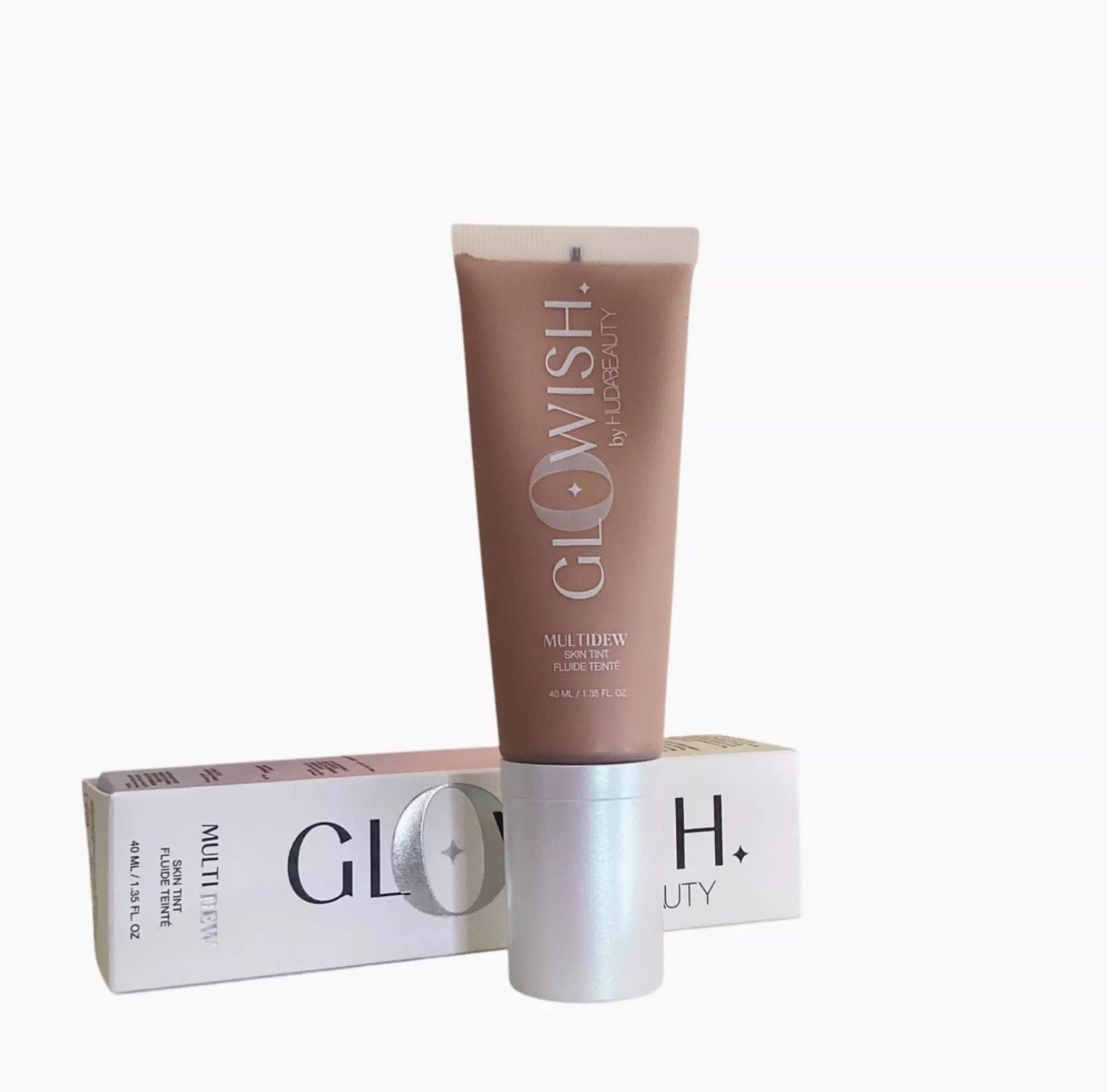 HUDA BEAUTY GLOWISH MULTIDEW SKIN TINT – 06 MEDIUM TAN (Full Size/1.36oz/NWB)