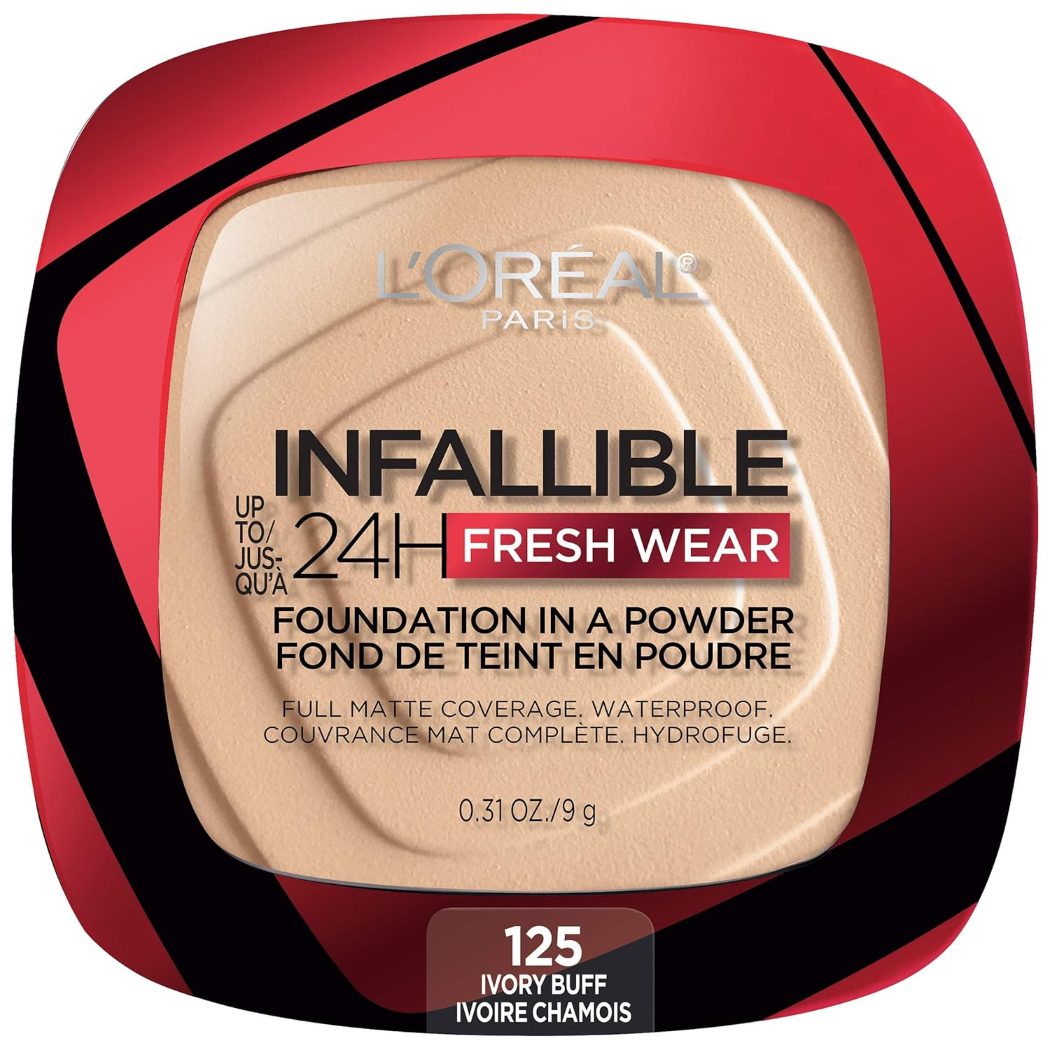 L’Oreal Paris Makeup Infallible Fresh Wear Foundation in a Powder, up to 24H Wea