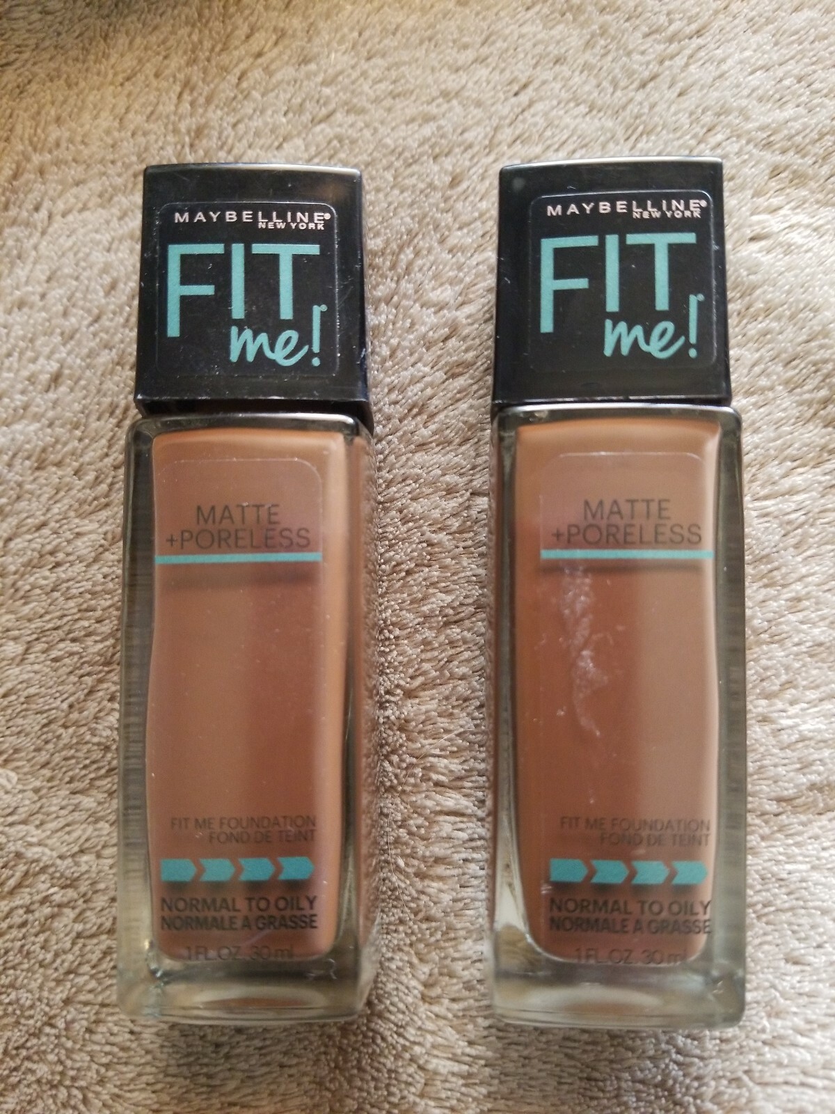 Maybelline Fit Me! Matte+Poreless # 375 Java Liquid Foundation (2)
