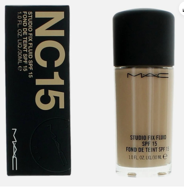 M.A.C MAC Foundation Studio Fix SPF15, NC15, 1.02 Fl Oz